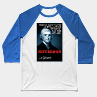 THOMAS JEFFERSON Baseball T-Shirt